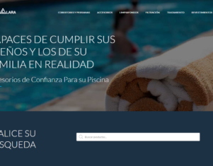 Piscinas Lara lanza su nueva página web con una calculadora de cobertores de piscina a medida