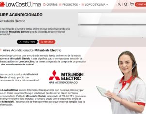 LowCostClima renueva su web y lanza descuentos por Black Friday