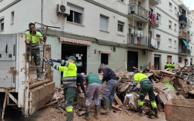 FCC Medio Ambiente continúa apoyando a la población afectada por la DANA