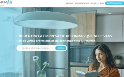 VIP Reformas lanza su nueva web con un diseño que facilita encontrar las mejores empresas de reformas rápidamente